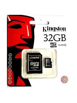 MicroSD 32GB Kingston Clase 10