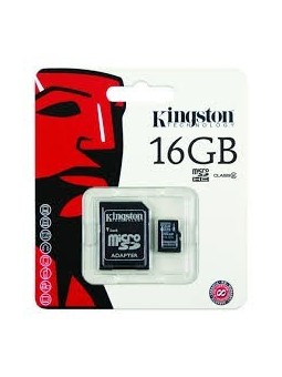 MicroSD 16GB Kingston Clase 10